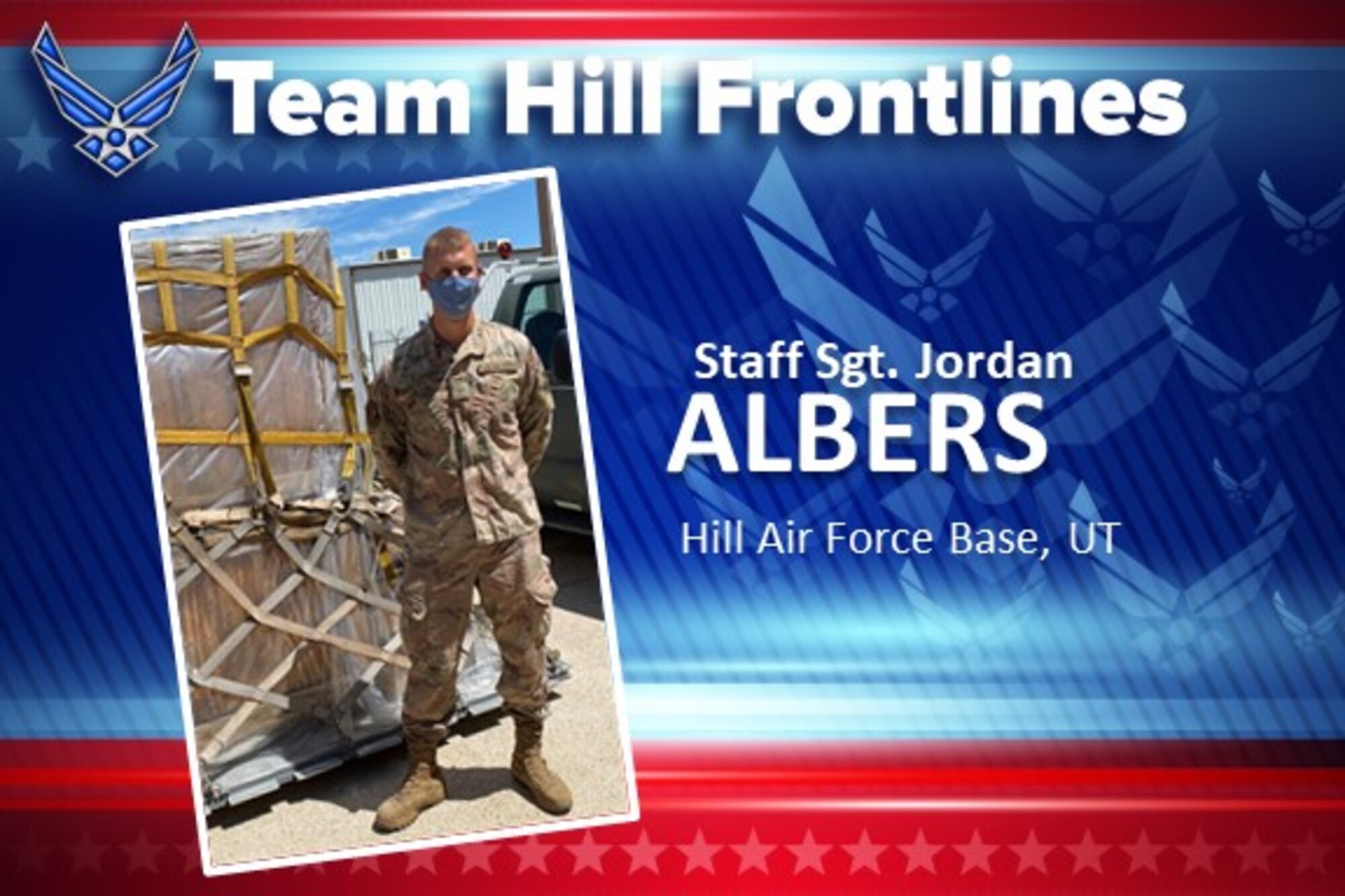 Team Hill Frontlines: Staff Sgt. Jordan Albers