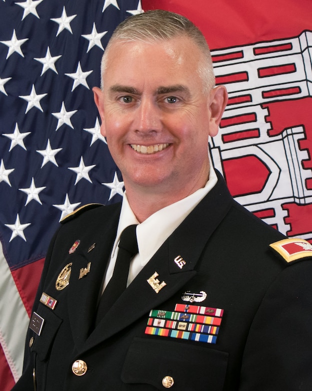 Col. Michael D. Helton poses for his official Department of the Army photo.