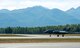 U.S. Air Force Maj. Brian Mueller, 356th Fighter Squadron assistant director of operations assigned to Eielson Air Force Base, Alaska, takes off in an F-35 Lightning II at Joint Base Elmendorf-Richardson, Alaska, July 14, 2020.