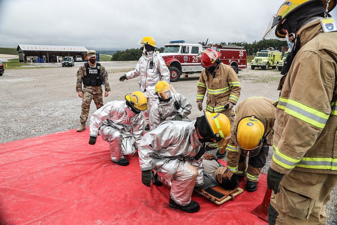 KFOR Regional Command East MPs train interagency active shooter response