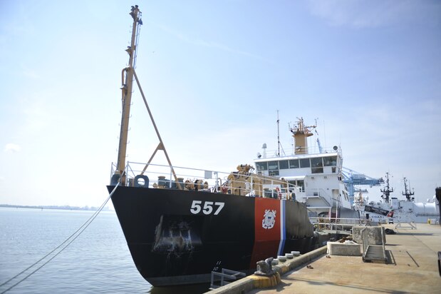 Aids to Navigation crews from Coast Guard ATON Station Cape May work to repair ATON structures in the New Jersey Intracoastal Waterway Jun. 25, 2020. Repairs are expected to be completed by the second week of July, 2020. U.S Coast Guard photo.