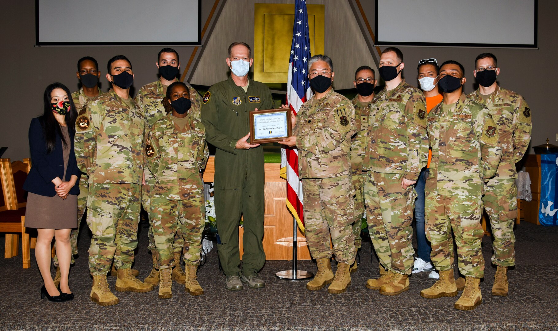 Misawa Chapel Team wins best in Air Force