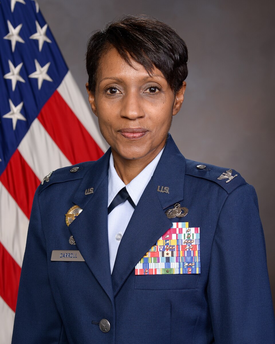 Col. Jenise Carroll, Commander, 75th Air Base Wing