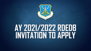 Headquarters Air Reserve Personnel Center announced the invitation to apply (ITA) for the 2021-2022 Academic Year Reserve Developmental Education Designation Board (RDEDB) is available. The suspense/deadline for applications is Sept. 28, 2020, NLT 4:30 p.m. Mountain Time. Late applications will NOT be accepted.