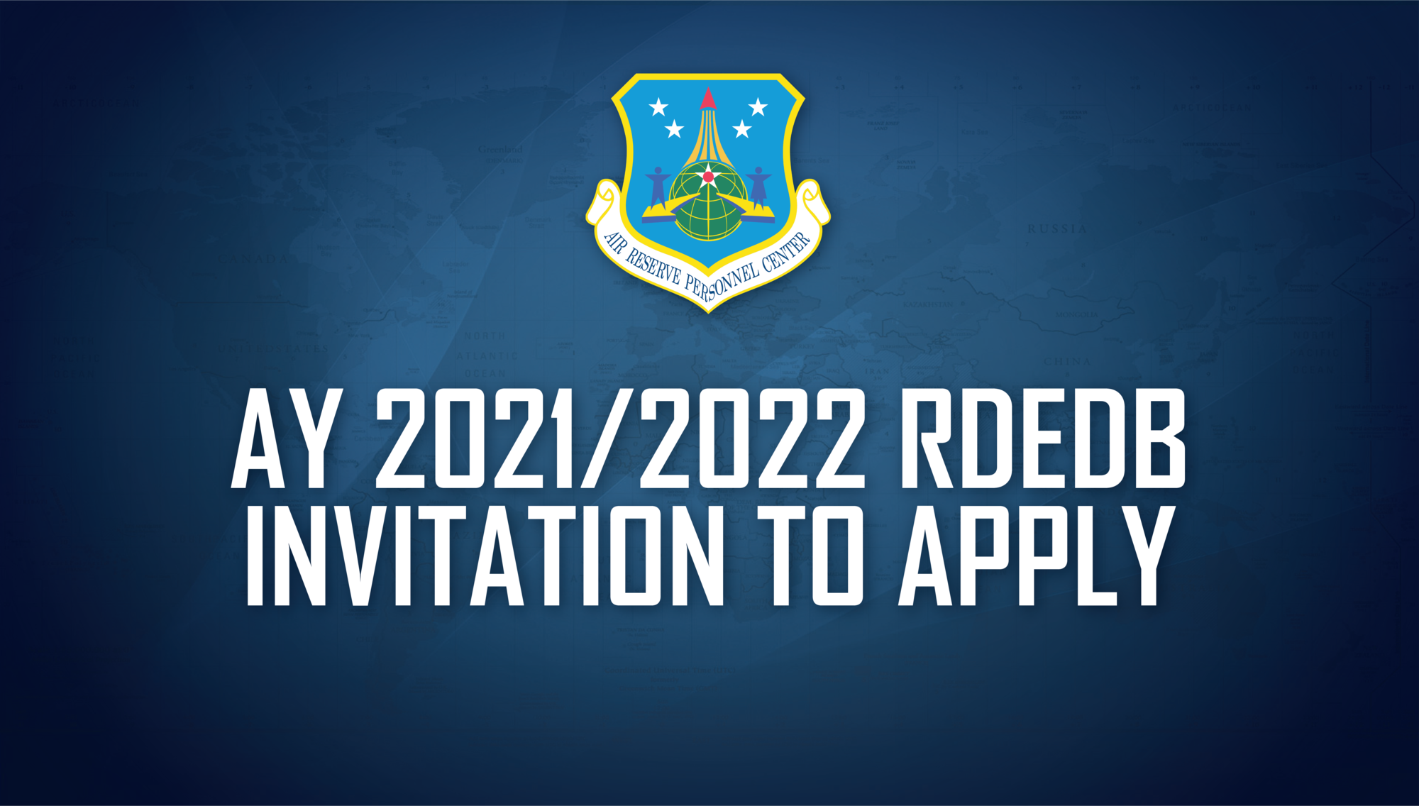 Headquarters Air Reserve Personnel Center announced the invitation to apply (ITA) for the 2021-2022 Academic Year Reserve Developmental Education Designation Board (RDEDB) is available. The suspense/deadline for applications is Sept. 28, 2020, NLT 4:30 p.m. Mountain Time. Late applications will NOT be accepted.