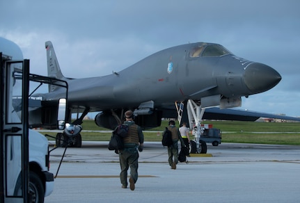 B-1s Conduct Bomber Task Force Mission in South China Sea