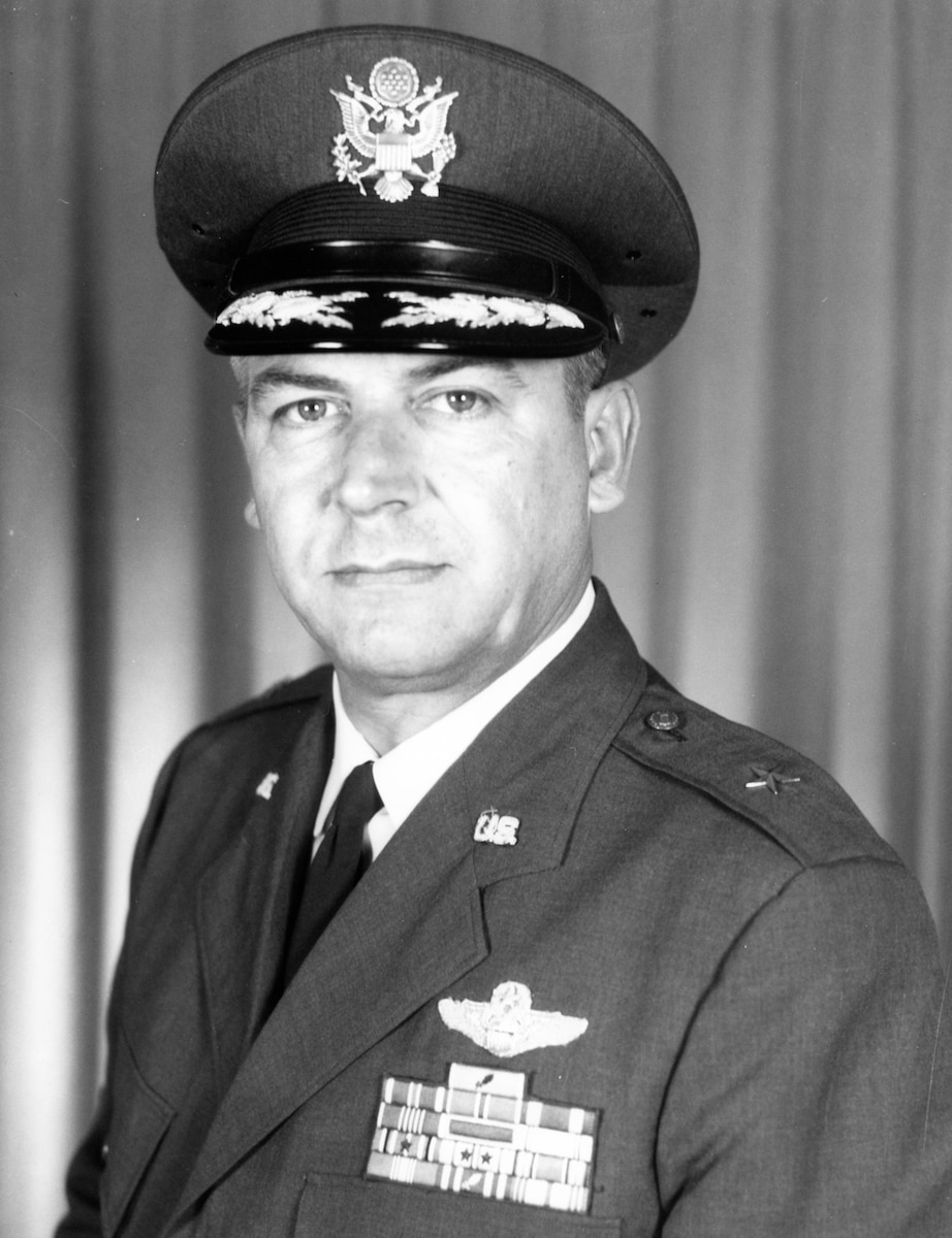 This is the official portrait of Brig. Gen. James H. Thompson.