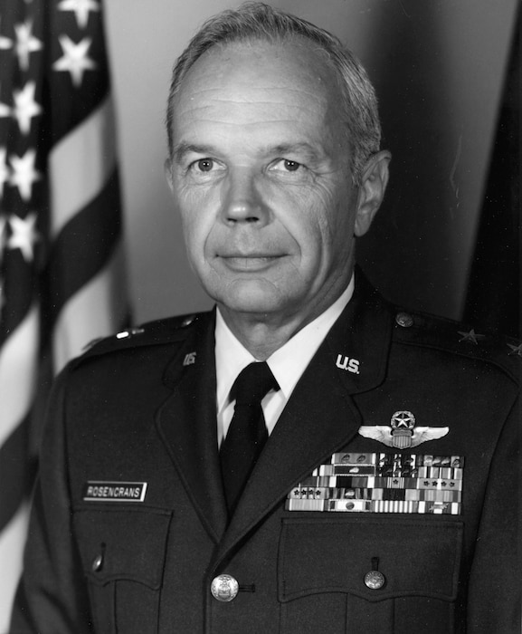 This is the official portrait of Lt. Gen. Evan W. Rosencrans.