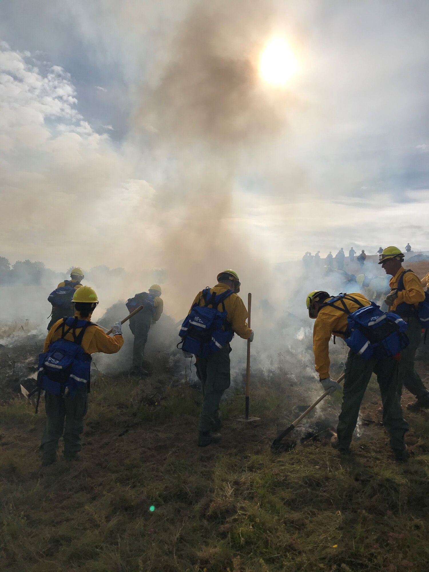 Airmen train to fight fires