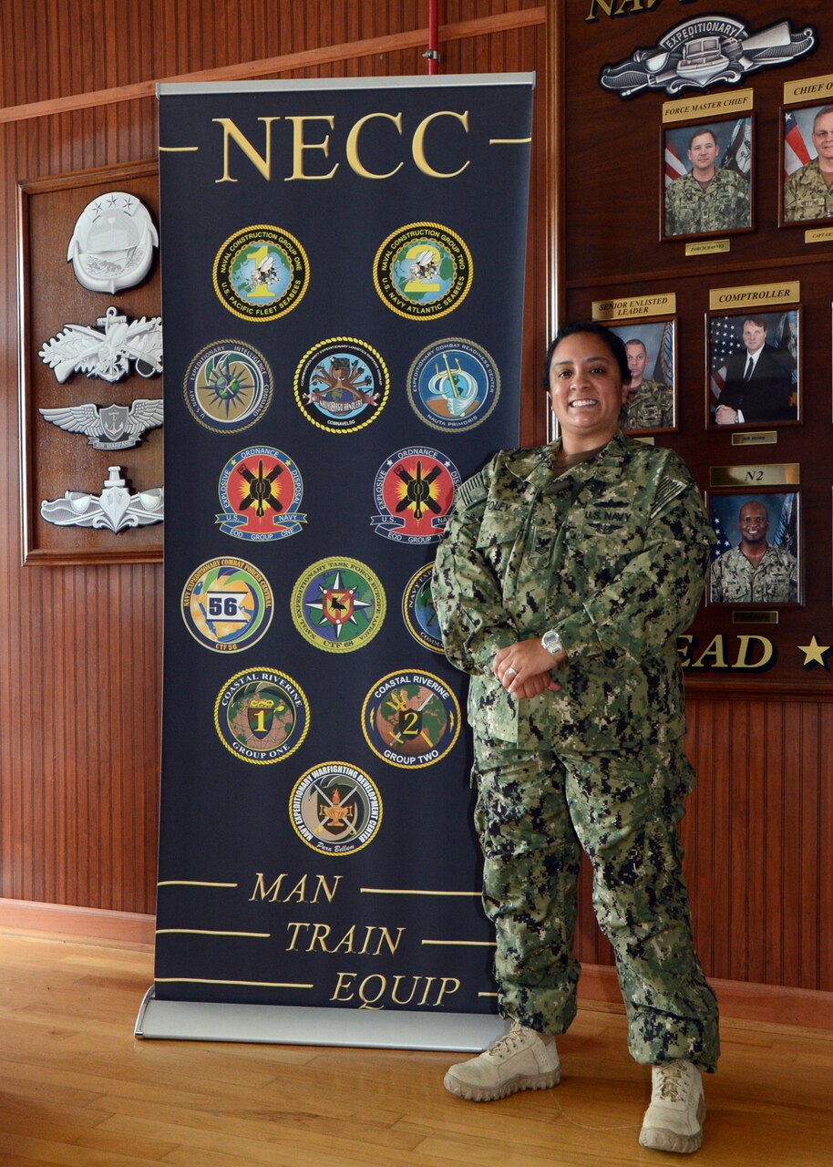 Port Arthur Native Serves on Navy Expeditionary Combat Command Staff
