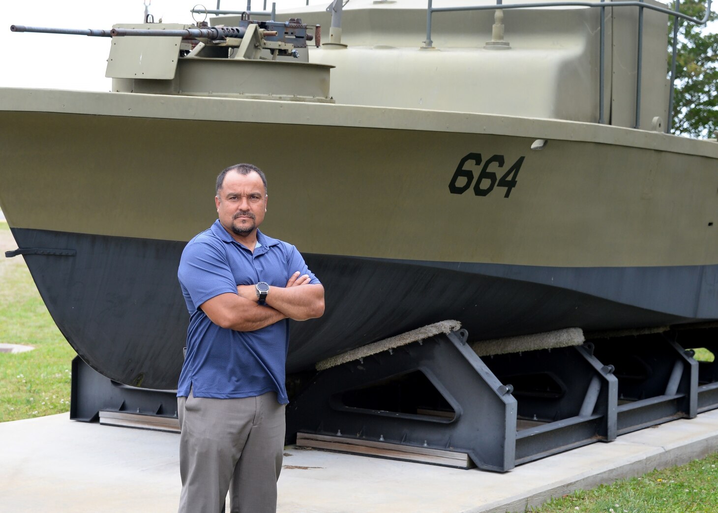 John Brown, a native of Newport News, Virginia, was recently awarded the Navy Civilian Service Commendation Medal on Joint Base Little Creek-Fort Story, Virginia.