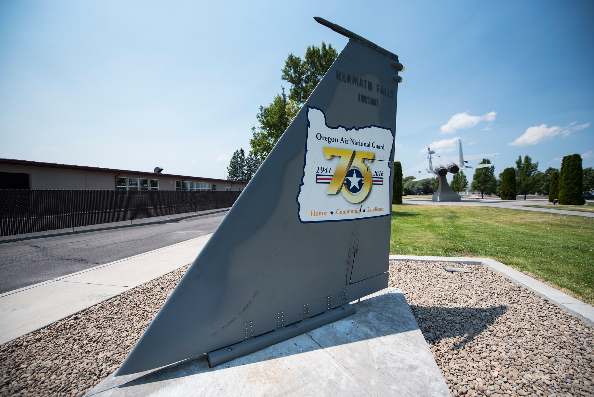 Kingsley Field shows off its heritage with new tail display