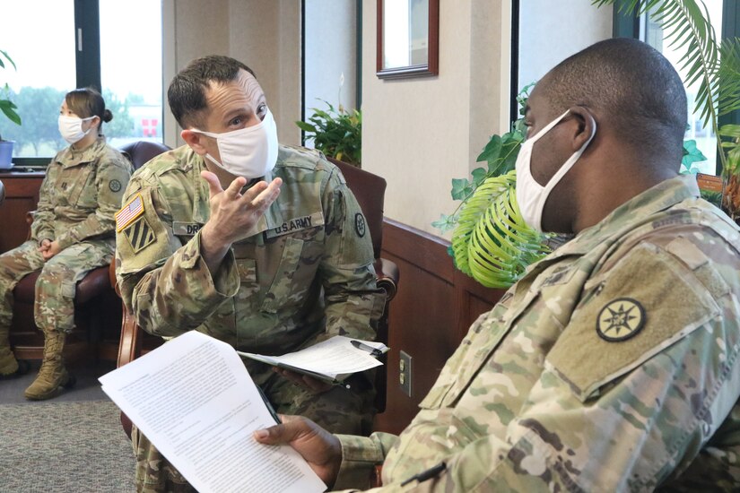 316TH ESC Soldiers conduct OPD