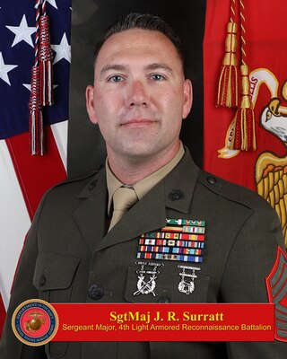 Sergeant Major, 4th Light Armored Reconnaissance Battalion