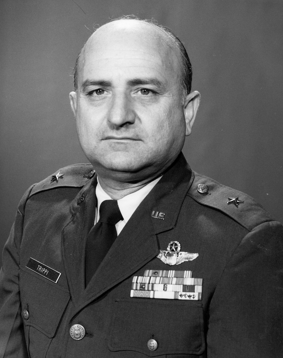 This is the official portrait of Brig. Gen. Carl L. Trippi.