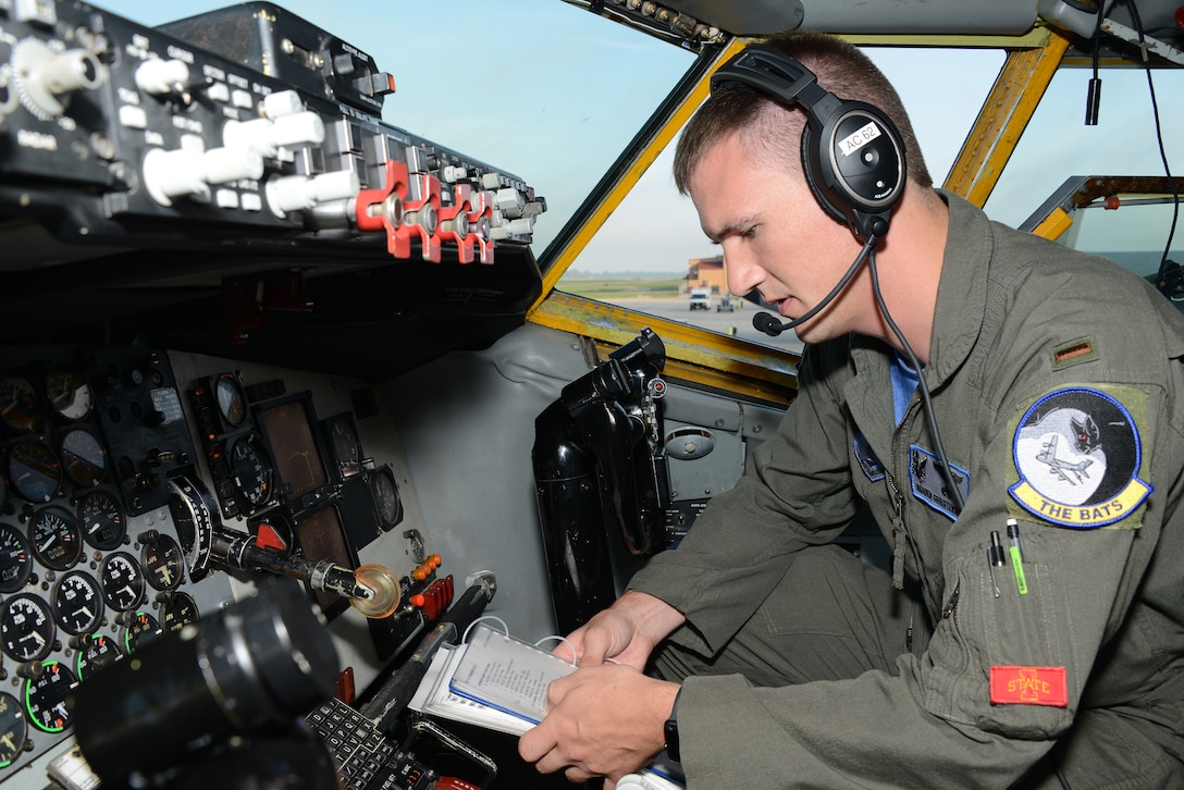 2nd Lt. Braden Christensen from Sergeant Bluff is a KC-135 pilot with the 185th Air Refueling Wing, Iowa Air National Guard.  Christensen is just beginning his career as a KC-135 pilot with the 185th.