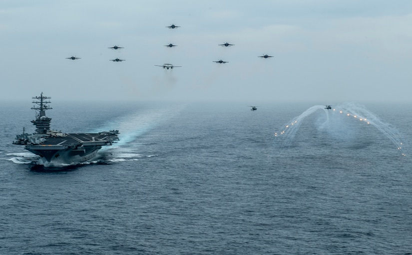 Nimitz Carrier Strike Group Enters 5th Fleet > U.S. Central Command ...