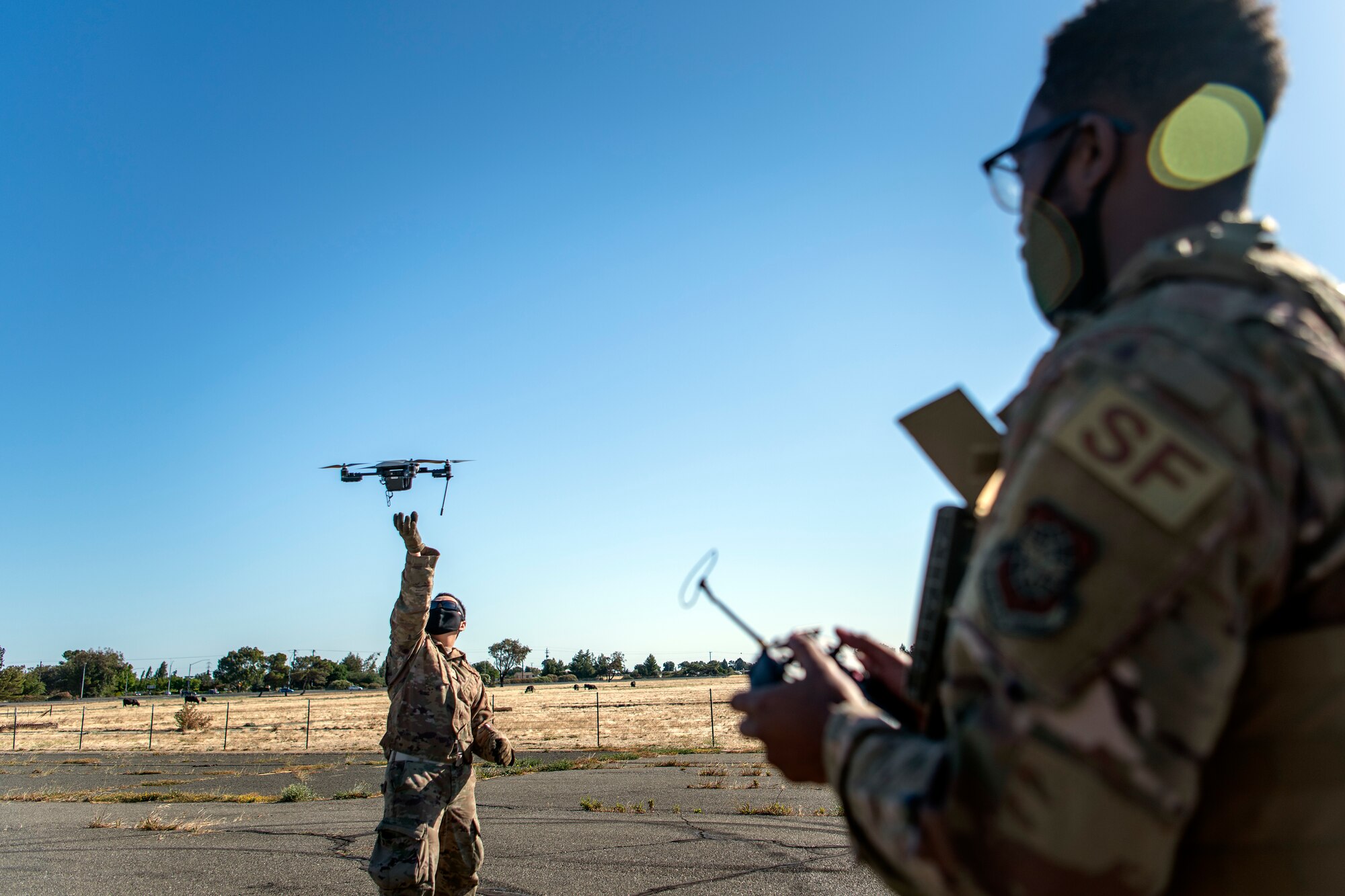 CRW takes Small Unmanned Aircraft System for test flight, demonstrates capabilities