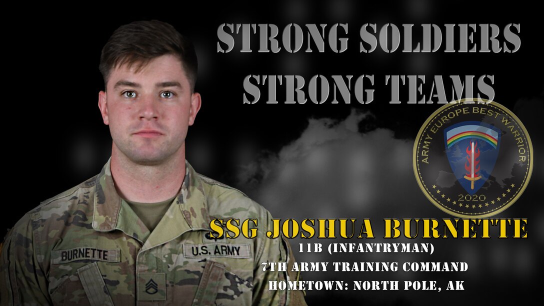 U.S. Army Europe Best Warrior 2020 Competitor: Staff Sgt. Joshua Burnette