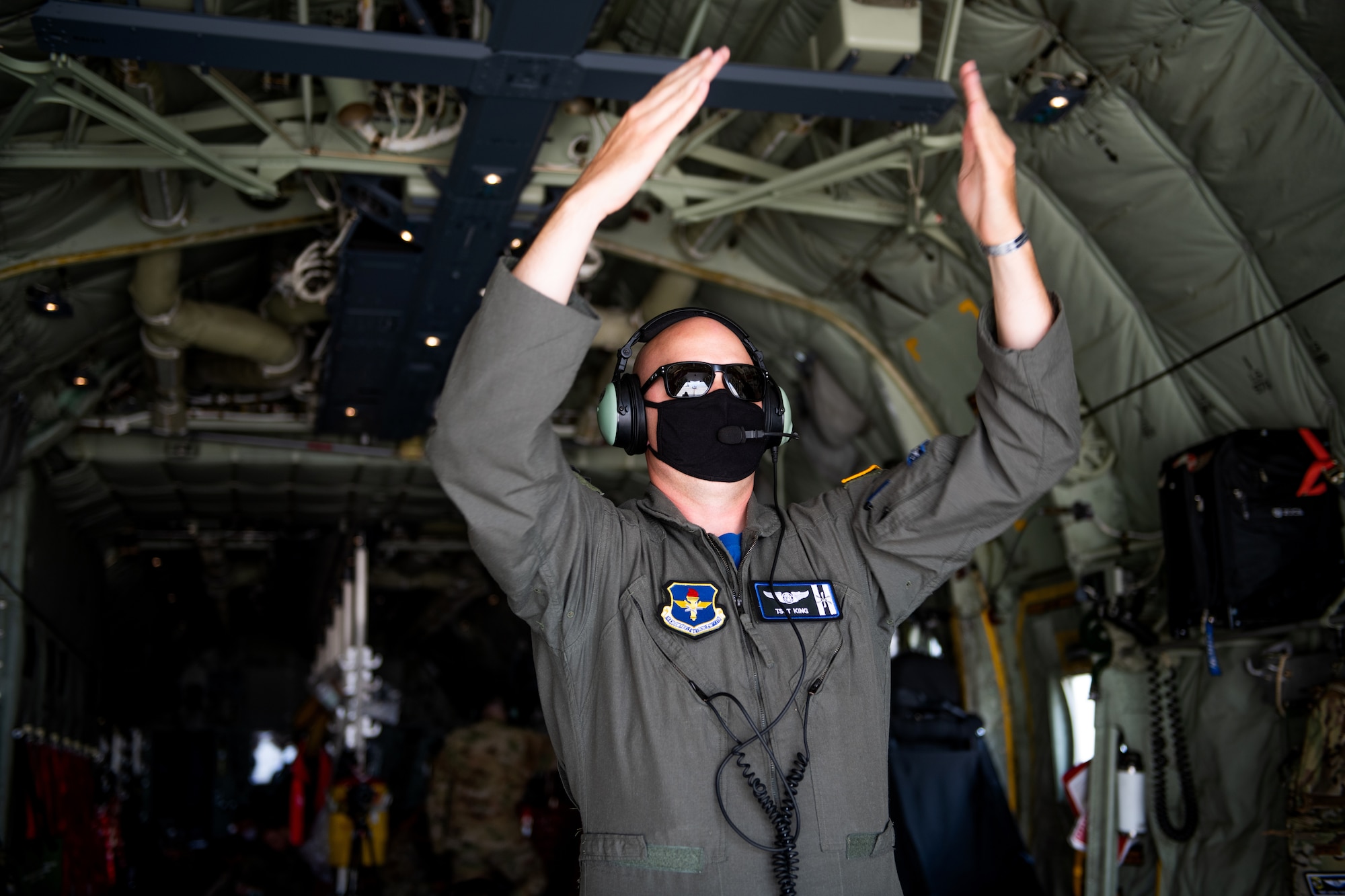 In an effort to protect and sustain the Air Education and Training Command’s student pipeline, the 314th AW flew 27 Airmen in technical training from Kelly Field, Texas, to Ft. Benning, Georgia.