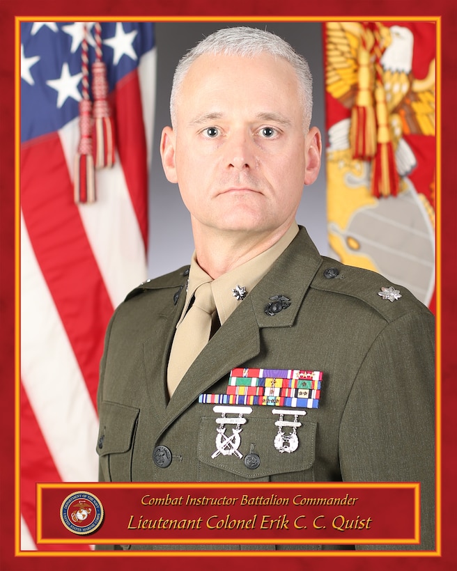 LtCol Quist Command Photo