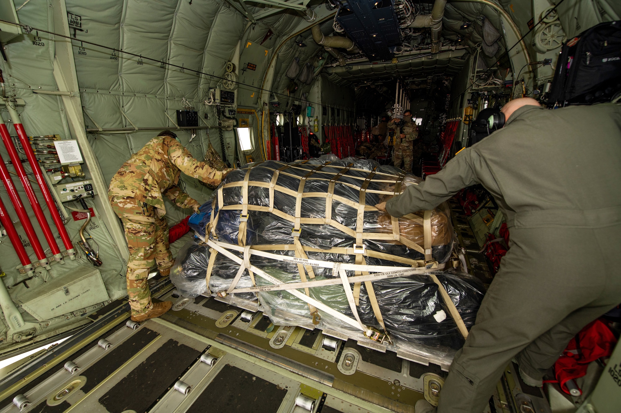 In an effort to protect and sustain the Air Education and Training Command’s student pipeline, the 314th AW flew 27 Airmen in technical training from Kelly Field, Texas, to Ft. Benning, Georgia.