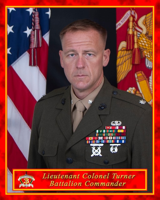 Lieutenant Colonel Brandon H. Turner > 3rd Marine Division > Leaders View