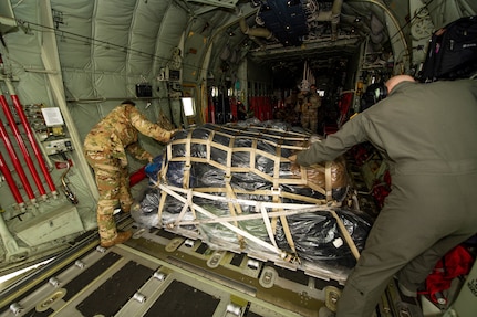 In an effort to protect and sustain the Air Education and Training Command’s student pipeline, the 314th AW flew 27 Airmen in technical training from Kelly Field, Texas, to Ft. Benning, Georgia.