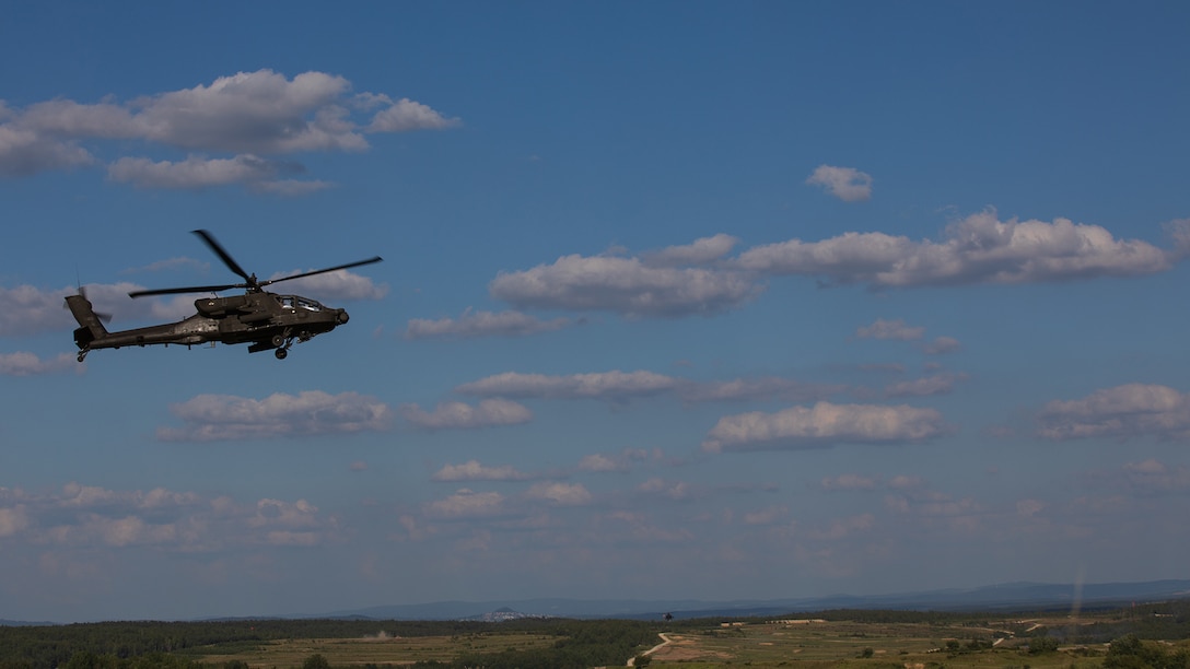 Atlantic Resolve: 12th Combat Aviation Brigade live fire exercise