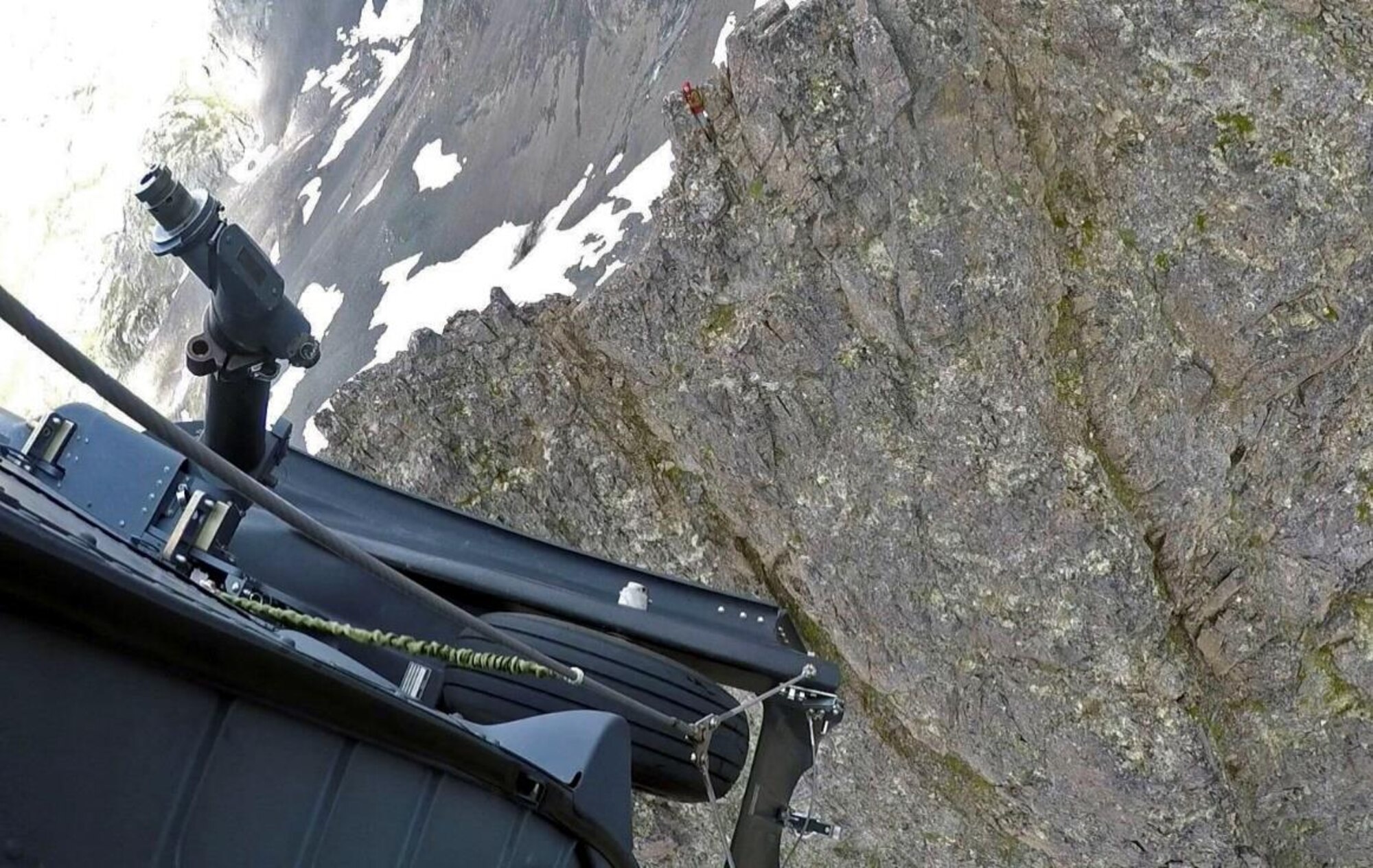 An Alaska Air National Guard HH-60G Pave Hawk helicopter and aircrew assigned to the 210th Rescue Squadron, with pararescuemen aboard from the 212th Rescue Squadron saved a distressed hiker on July 26, 2020 at Mount Williwaw east of Anchorage.