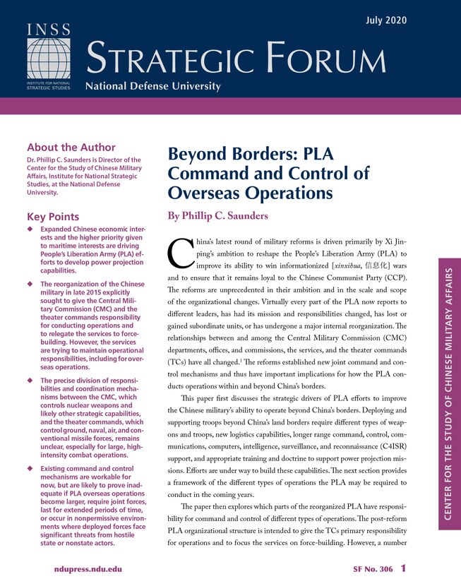 Beyond Borders: PLA Command and Control of Overseas Operations