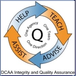 logo of integrity and quality assurance directorate