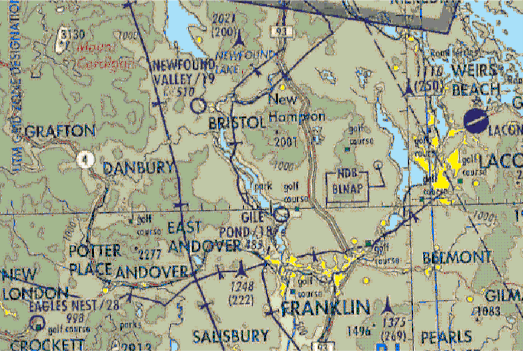 Maps and charts are part of the Standard Sharable Geospatial Foundation (SSGF). Source: Tactical Pilotage Chart (TPC) from the National Geospatial-Intelligence Agency.