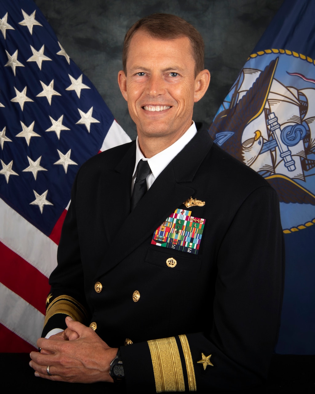Rear Admiral Michael Studeman > United States Navy > BioDisplay