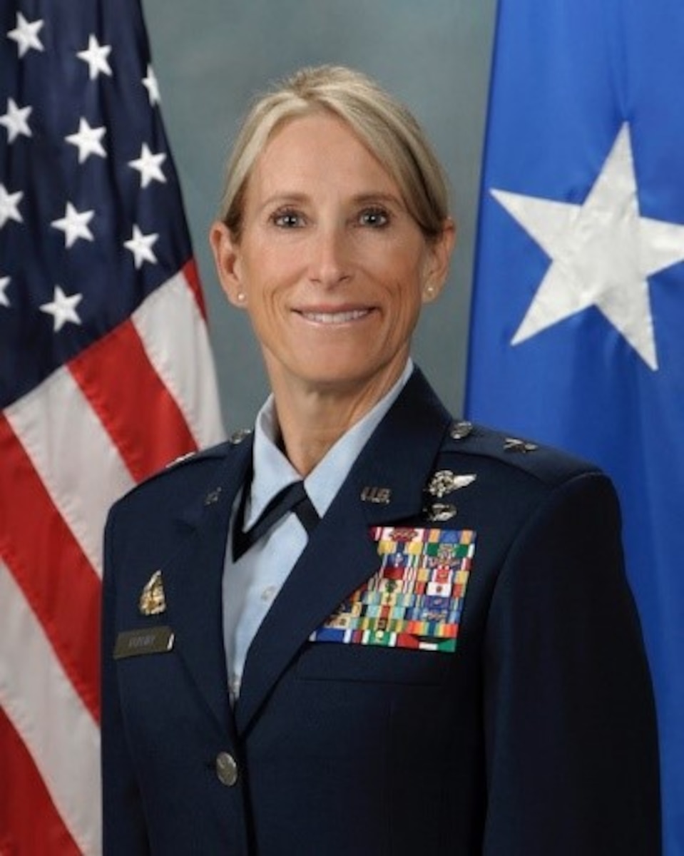This is the official portrait of Brig. Gen. Kathleen M. Flarity.
