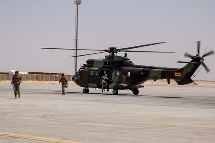 Transfer of Authority at Al Asad Air Base