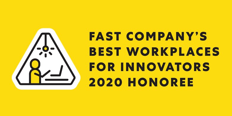 AFWERX came in at number 16 on Fast Company's Best Workplaces for Innovators 2020 list. Through AFWERX, progress has been made through a variety of initiatives including AFWERX Challenge, Air Force Ventures and the Air Force Small Business Innovation Research and Small Business Technology Transfer Open Topic process, grassroots Spark Cells, and culture change campaigns. (Courtesy photo)