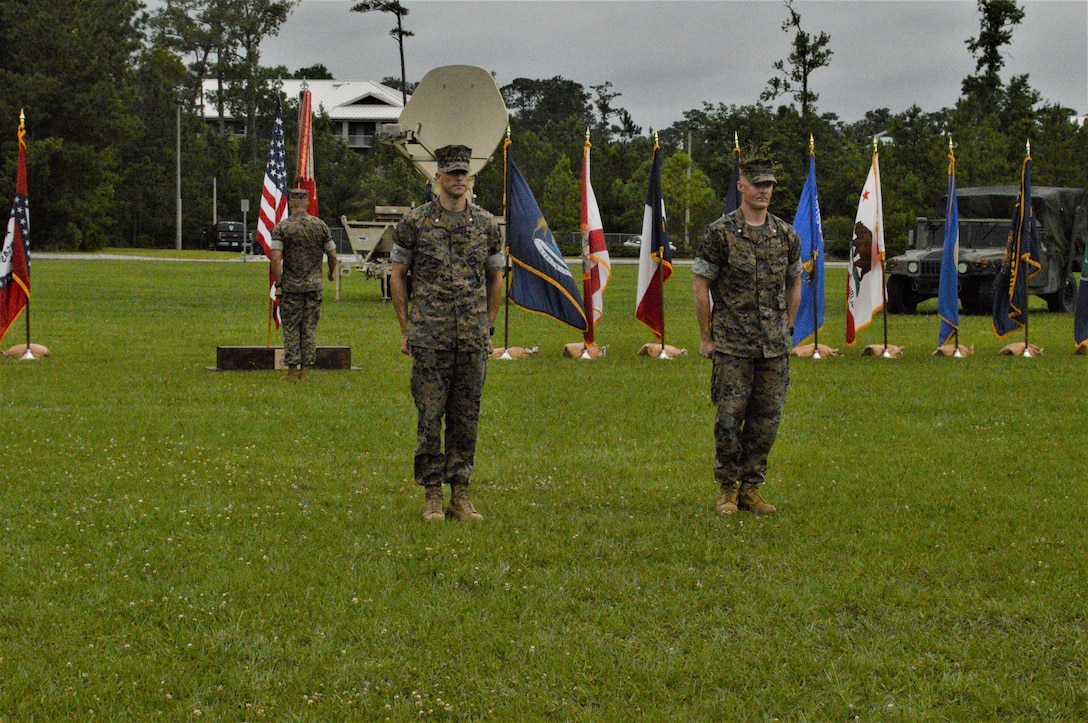 8th Comm Bn Change of Command Ceremony