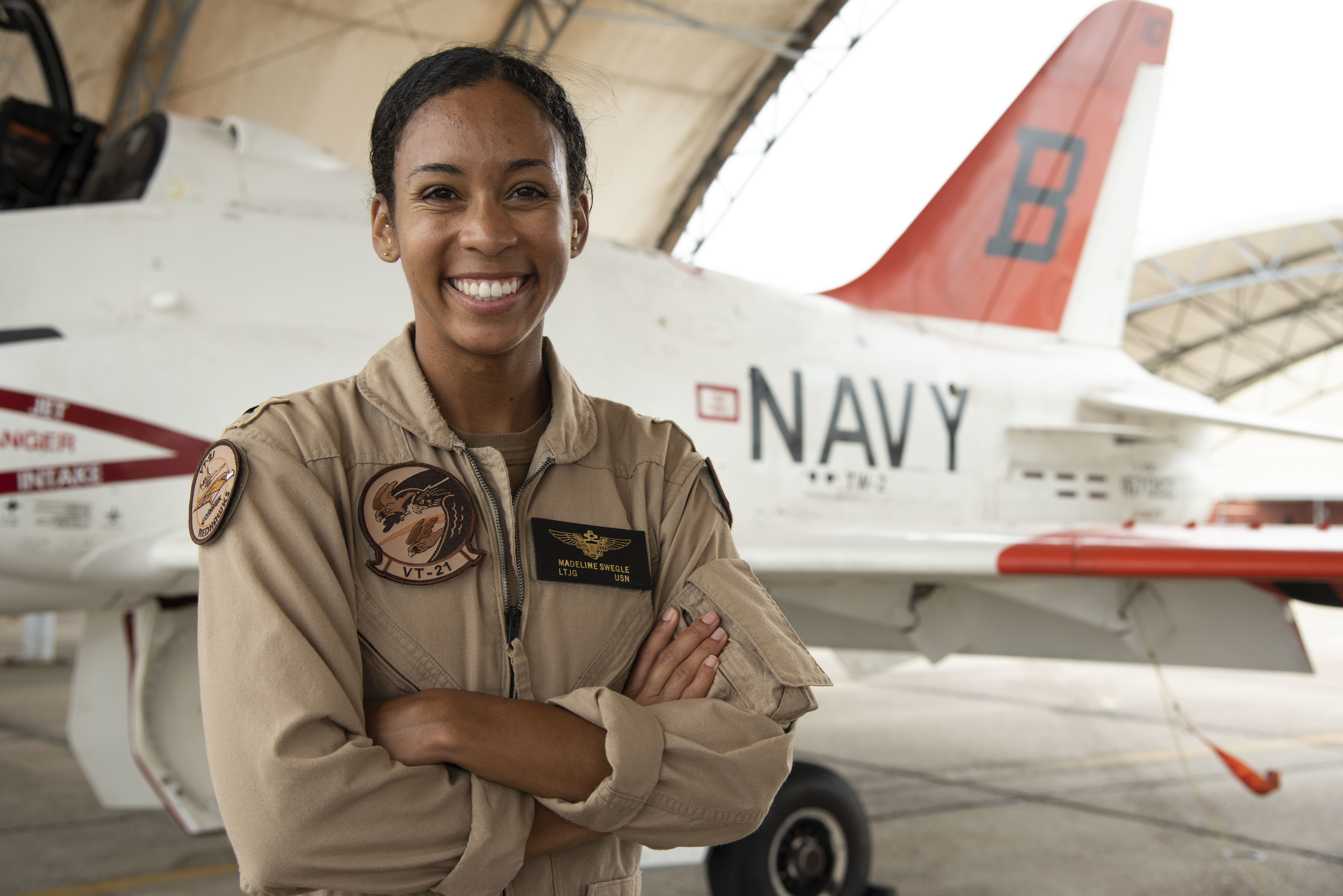 US Navy's First Black Female Tactical Air Pilot Earns Wings of