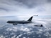 A KC-46 Pegasus assigned to the 931st Air Refueling Wing, McConnell Air Force Base, Kan., lines up to refuel an U.S. Navy Blue Angels F/A-18 Hornet, July 1, 2020 over South Dakota.