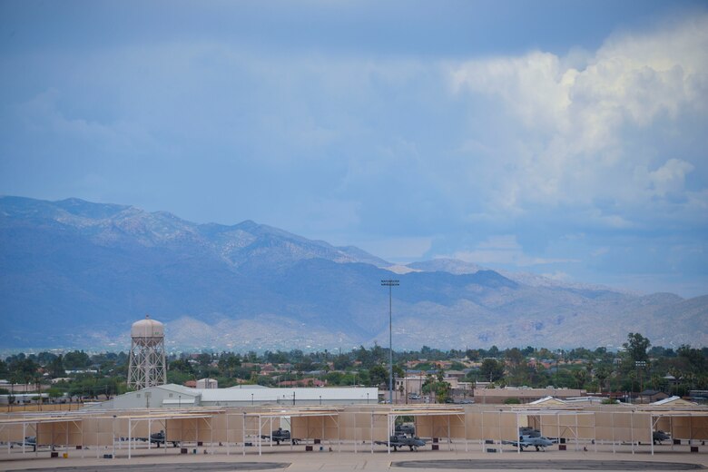 a photo A-10s on the flight line