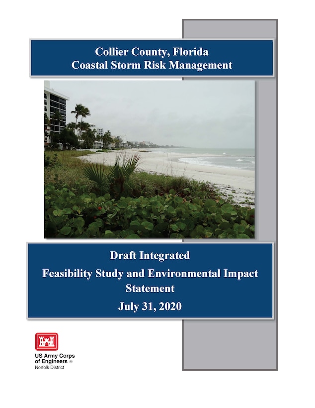 Cover of Collier County Coastal Storm Risk Management Feasibility Report