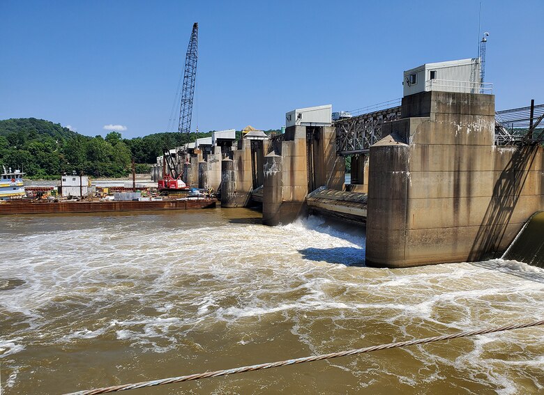The U.S. Army Corps of Engineers Pittsburgh District announces the award of a more than $12.9-million contract for the installation of two new dam lift gates and a new control system at Montgomery Locks and Dam on the Ohio River in Monaca, Pennsylvania.