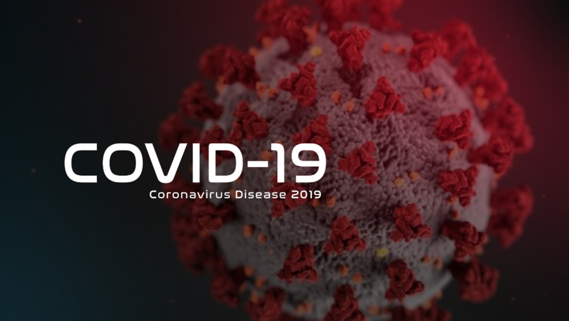 graphic of the COVID-19 virus