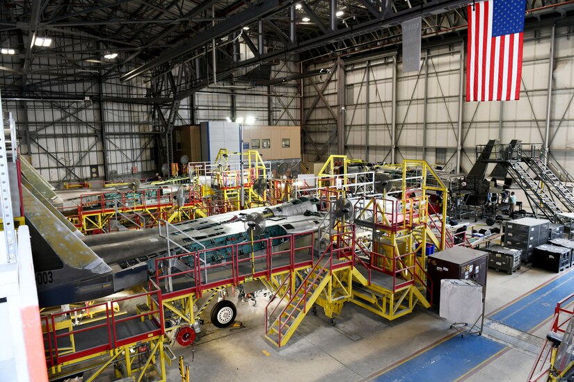 F15's undergo programmed depot maintenance > Robins Air Force Base