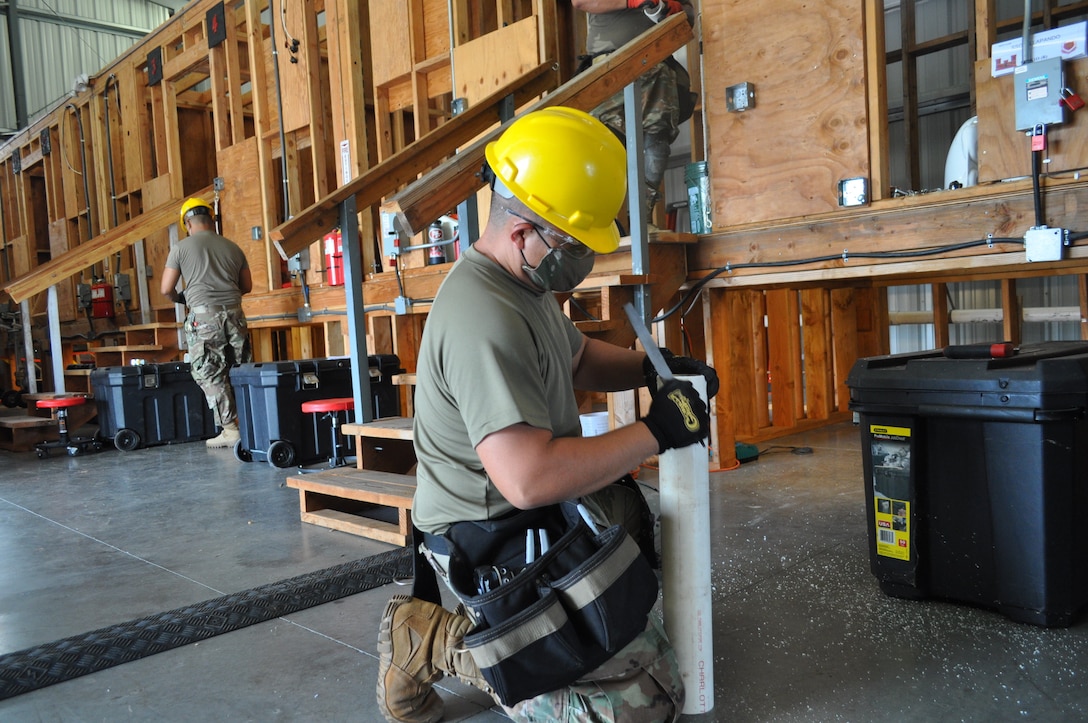 4960th Multifunctional Training Brigade conducts engineer course amid pandemic and hurricane