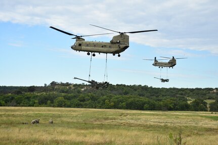 M777A2 Howitzer sling load