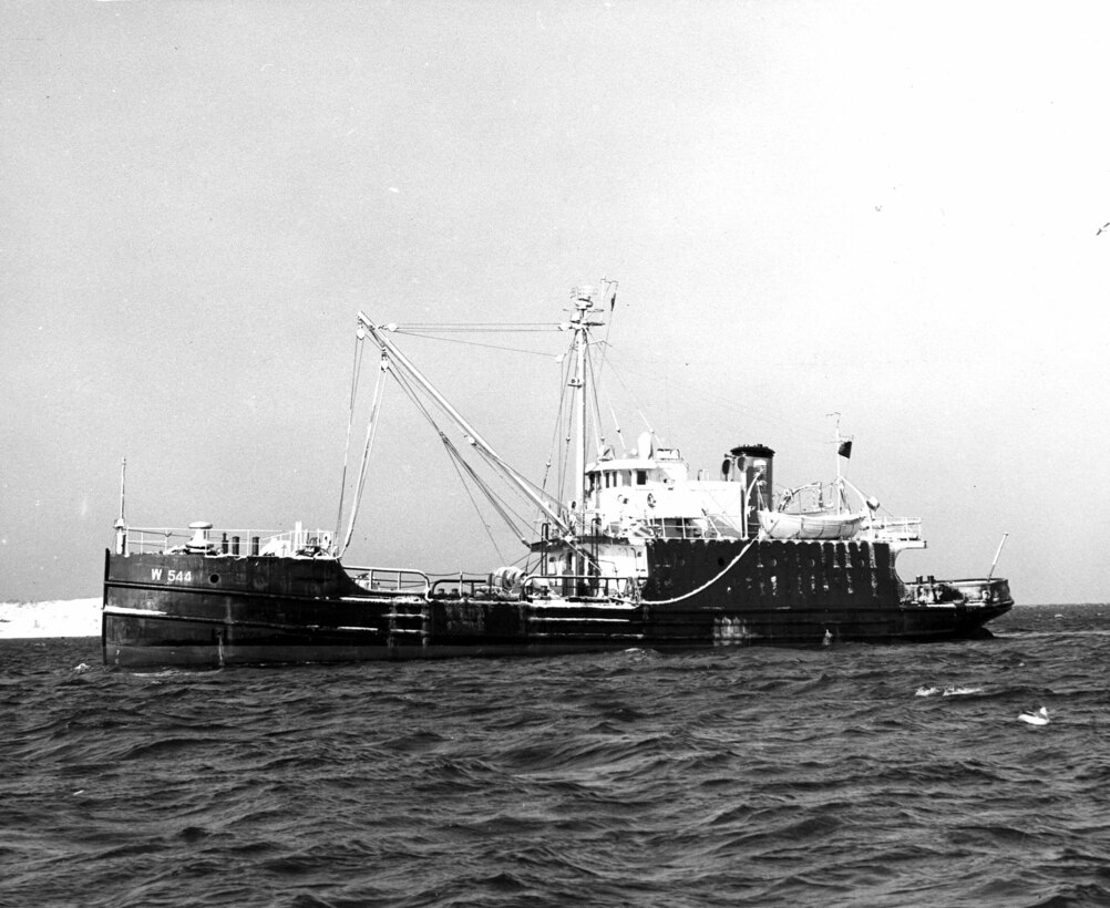 A photo of the Coast Guard tender WHITE SAGE