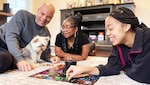 Army Col. Nathan Keller and his family have enjoyed group activities during the COVID-19 pandemic, but they also schedule solo time.