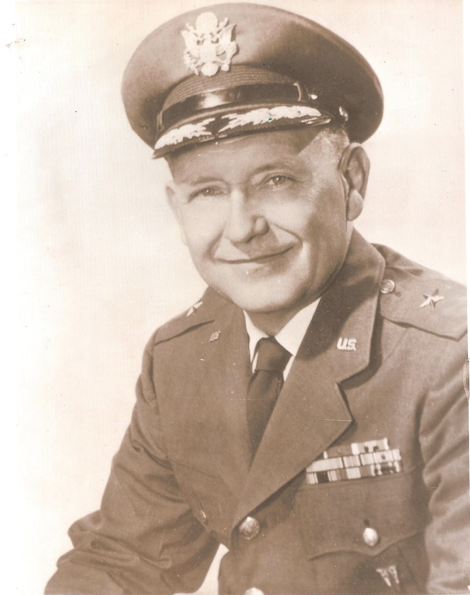 This is the official portrait of Brig. Gen. Delmar L. Crowson.